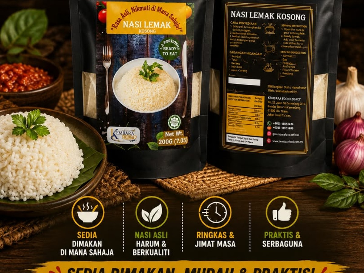 Nasi Lemak Kosong