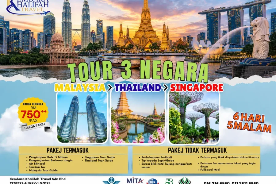 Malaysia – Thailand – Singapura