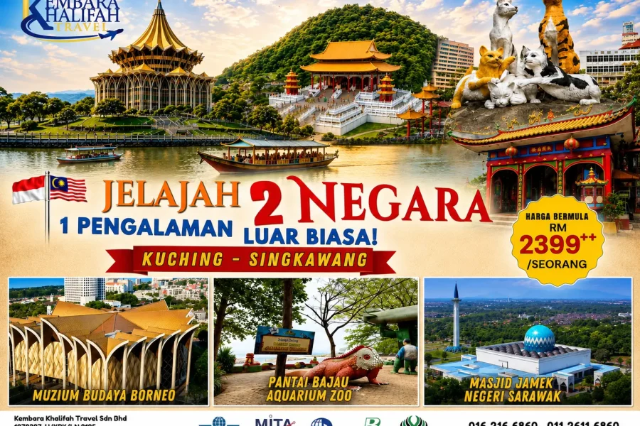 MALAYSIA & INDONESIA | Kuching – Singkawang