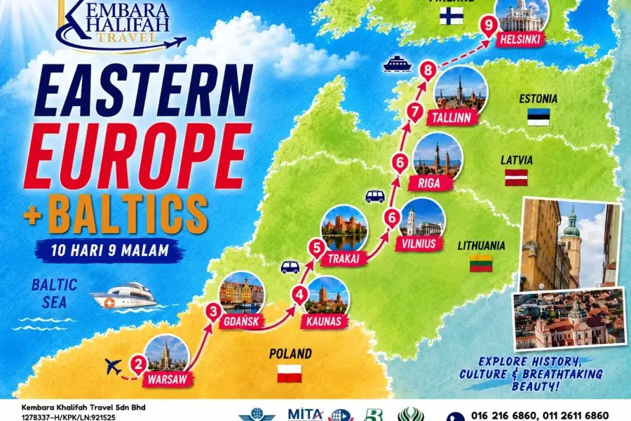 EASTERN EUROPE + BALTICS