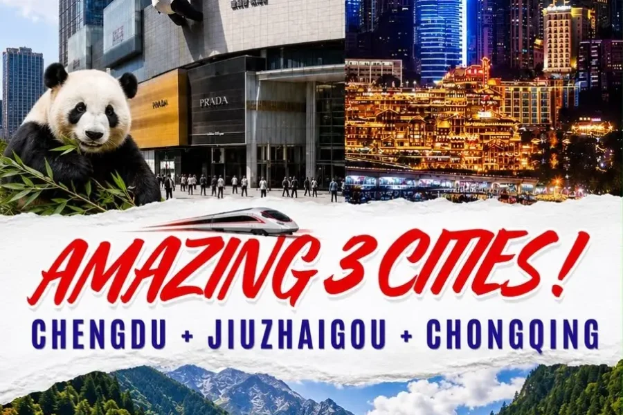 CHINA | Chengdu + Jiuzhaigou + Chongqing