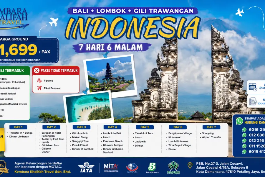 INDONESIA | Bali ➡ Lombok ➡ Gili Trawangan