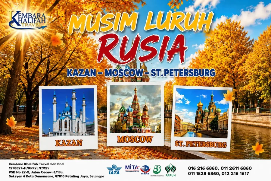 RUSSIA | Kazan-Moscow-St.Petersburg