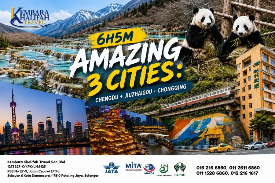 CHINA | Chengdu + Jiuzhaigou + Chongqing