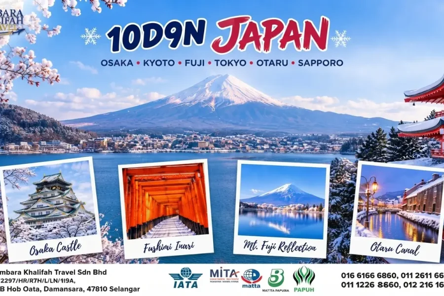 JEPUN | OSAKA • KYOTO • FUJI • TOKYO • OTARU • SAPPORO