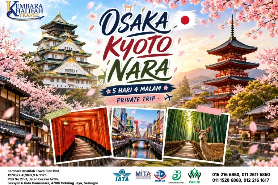 JEPUN | OSAKA • KYOTO • NARA