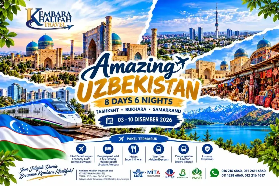 UZBEKISTAN • TASHKENT • BUKHARA • SAMARKAND