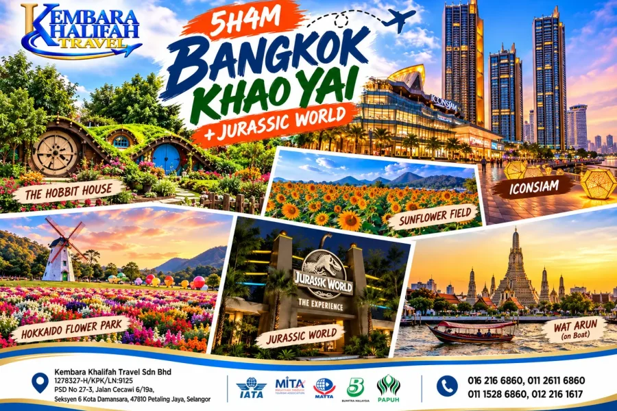 BANGKOK • KHAO YAI • JURASSIC WORLD