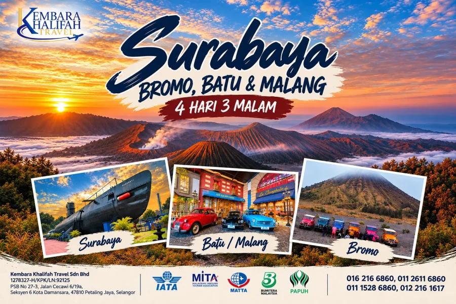 INDONESIA | Surabaya, Bromo, Batu & Malang